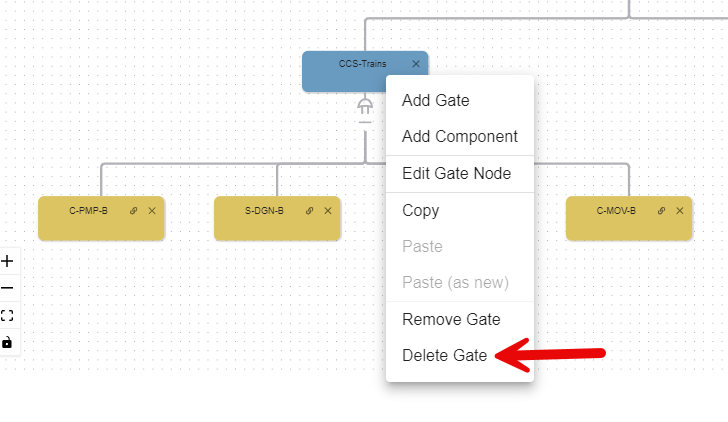 Delete Gate Option 1