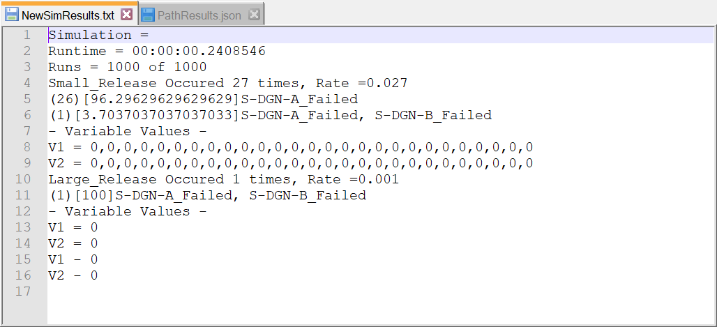 NewSimResults.txt Screenshot